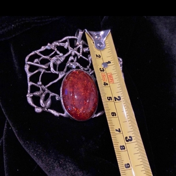 Modernest Baltic Amber Sterling Silver Pendant - Picture 7 of 8